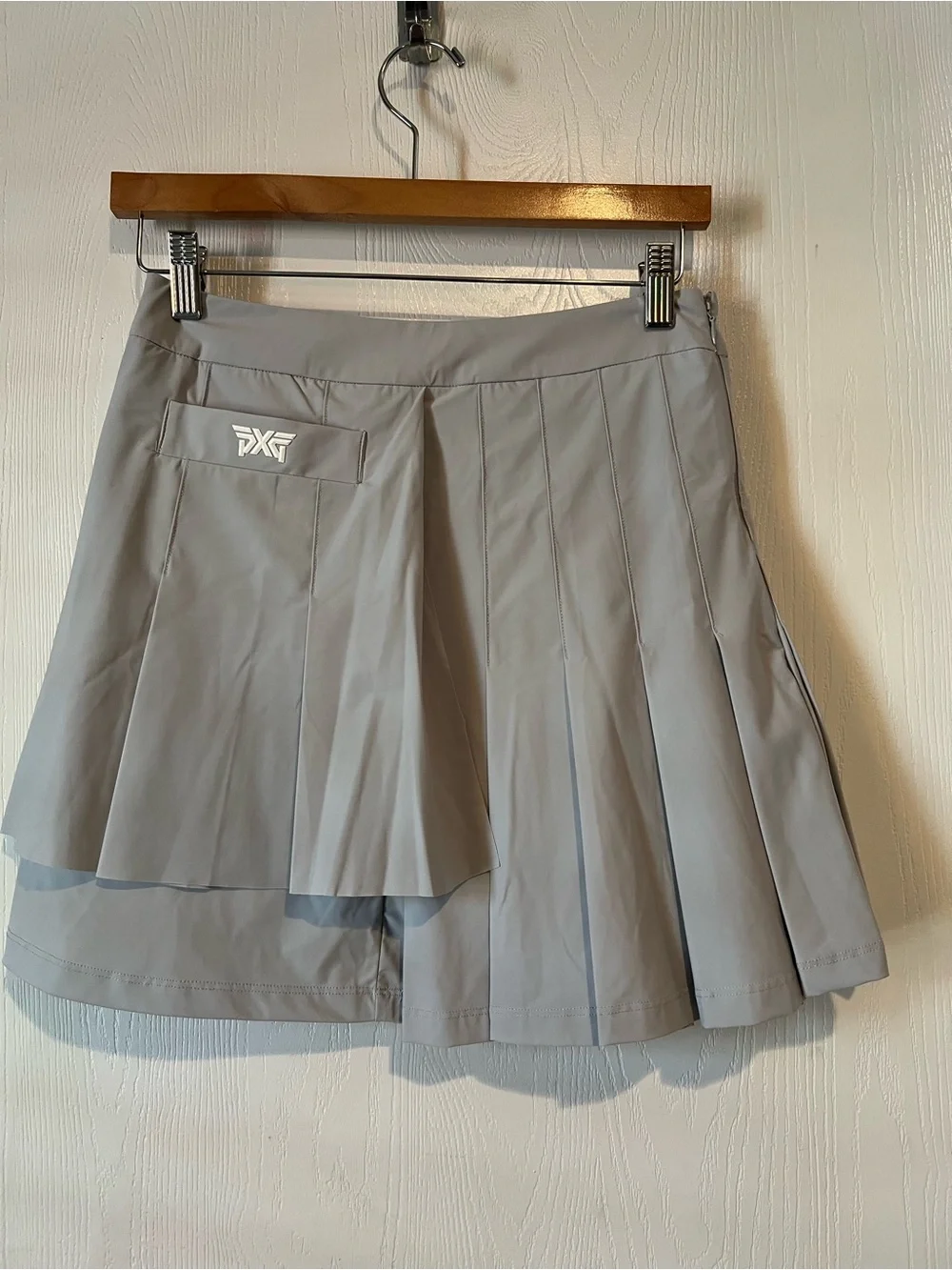 PXG Light Grey Golf Skirt Built In Shorts Women Sz XS NWT $165